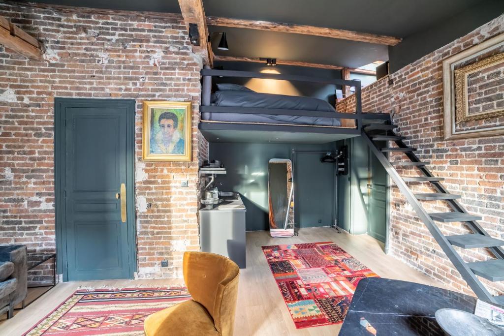 Luxe Place Vendôme 45 SQM Bail mobilité 1 Rue de Volney, 75002 Paris