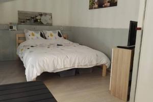 Luxueux studio mezzanine en résidence avec piscine au village