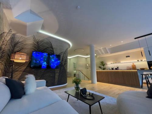Luxuriöses Loft mit großer Sonnenterrasse & Sauna