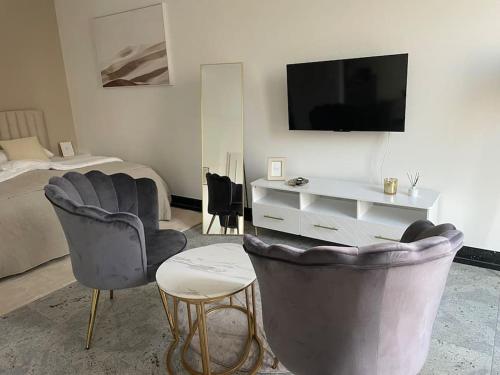Luxuriöses Studio mit privatem Zugang zum See