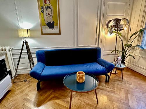 Luxurious Apartment with AC Promenade des Anglais up to 4 people