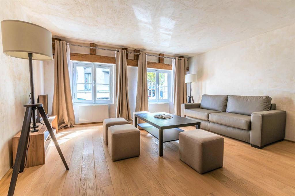 Appartement Luxurious & Design Flat 2BR/8P- Boulevard Saint Germain 36 Rue de Buci 75006 Paris