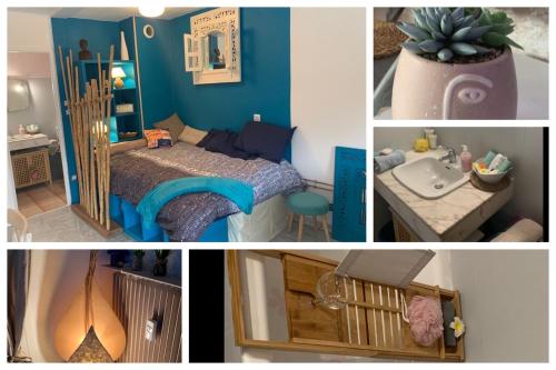 Luxurious Studio in Cannes 450m from sea with Terrace and private Parking
