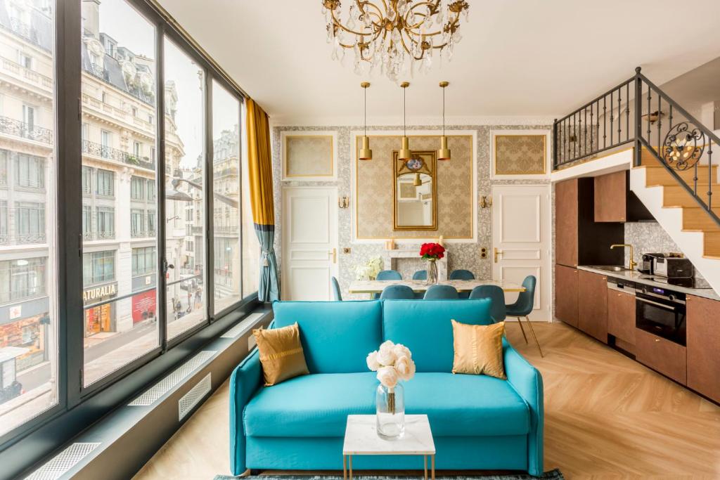 Appartement Luxury 3 bedroom 2 bathroom Apartment - LOUVRE - with AC 110 Rue Réaumur 75002 Paris