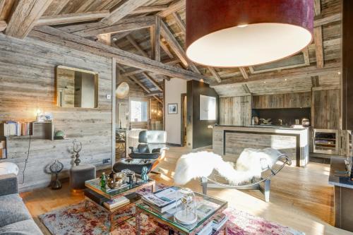 Luxury flat 2 steps to the cable cars in Megève - Welkeys