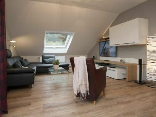 Luxury holiday home in Winterberg with balcony and garage