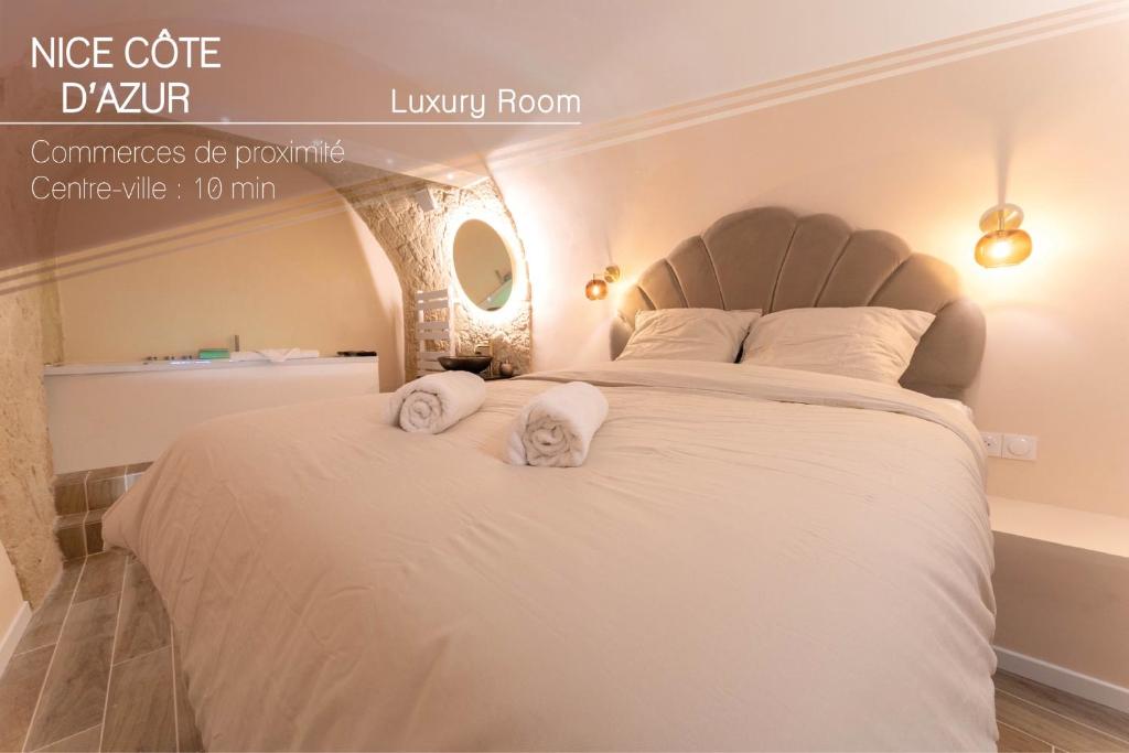 Luxury Room, Parking, Wifi, Jacuzzi, Balnéo 35 Avenue Pierre Emmanuel, 06000 Nice