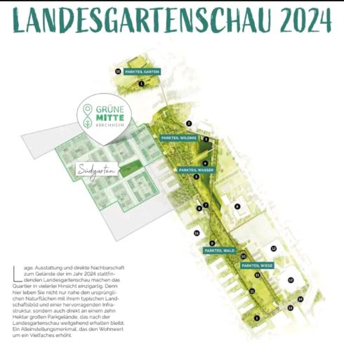 Luxusappartement Kirchheim Grüne Mitte