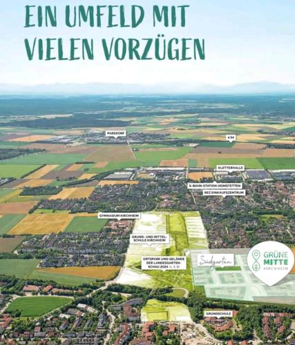 Luxusappartement Kirchheim Grüne Mitte