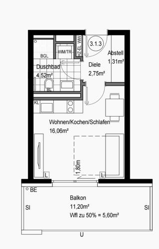 Luxusappartement Kirchheim Grüne Mitte