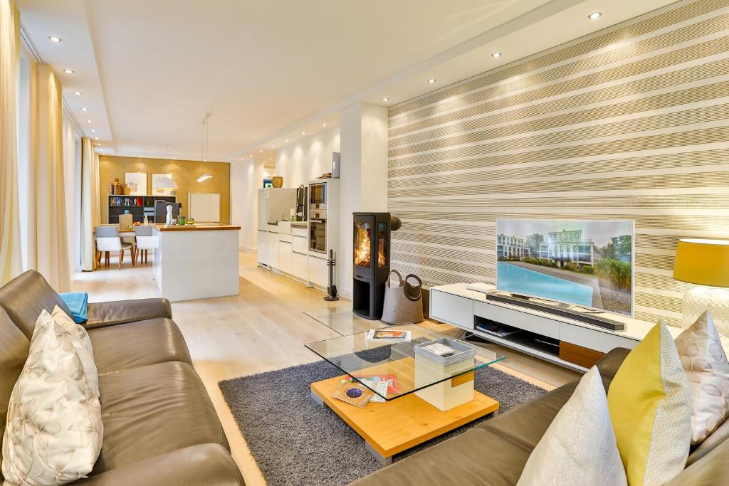 Luxusferienwohnung Seebrise***** 35 Putbuser Straße Villa Mathilde, Appartement 21, 18609 Binz