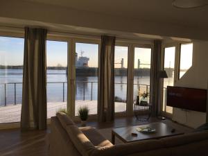 Appartement Luxuswohnung Pazifik Weser Wellness Whirlpool Am Weserdeich 10b, 1. Etage 26919 Brake Basse-Saxe