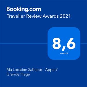 Ma Location Sablaise - Appart' Grande Plage
