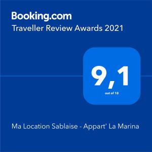 Ma Location Sablaise - Appart' La Marina