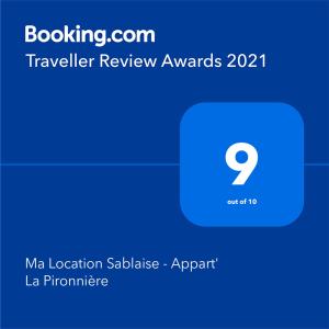 Ma Location Sablaise - Appart' La Pironnière