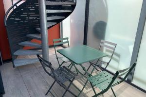 Ma terrasse sur le toit