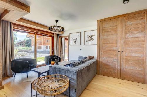 Magnificent Apartment 3 bedrooms - 6 peoples - 200m2 garden - Megève