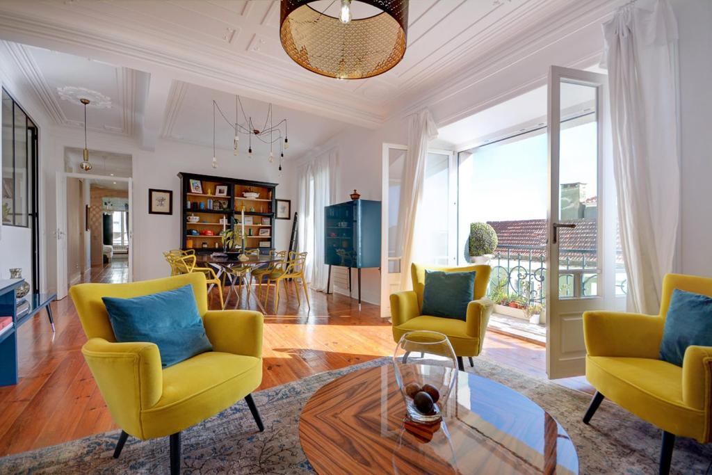 Appartement Magnificent Lisbon Apartment by LovelyStay Rua Joaquim Casimiro, 1 2º Direito 1200-695 Lisbonne