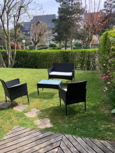 Magnifique 2P en Rez-de-jardin orienté SUD à 2 pas de la plage