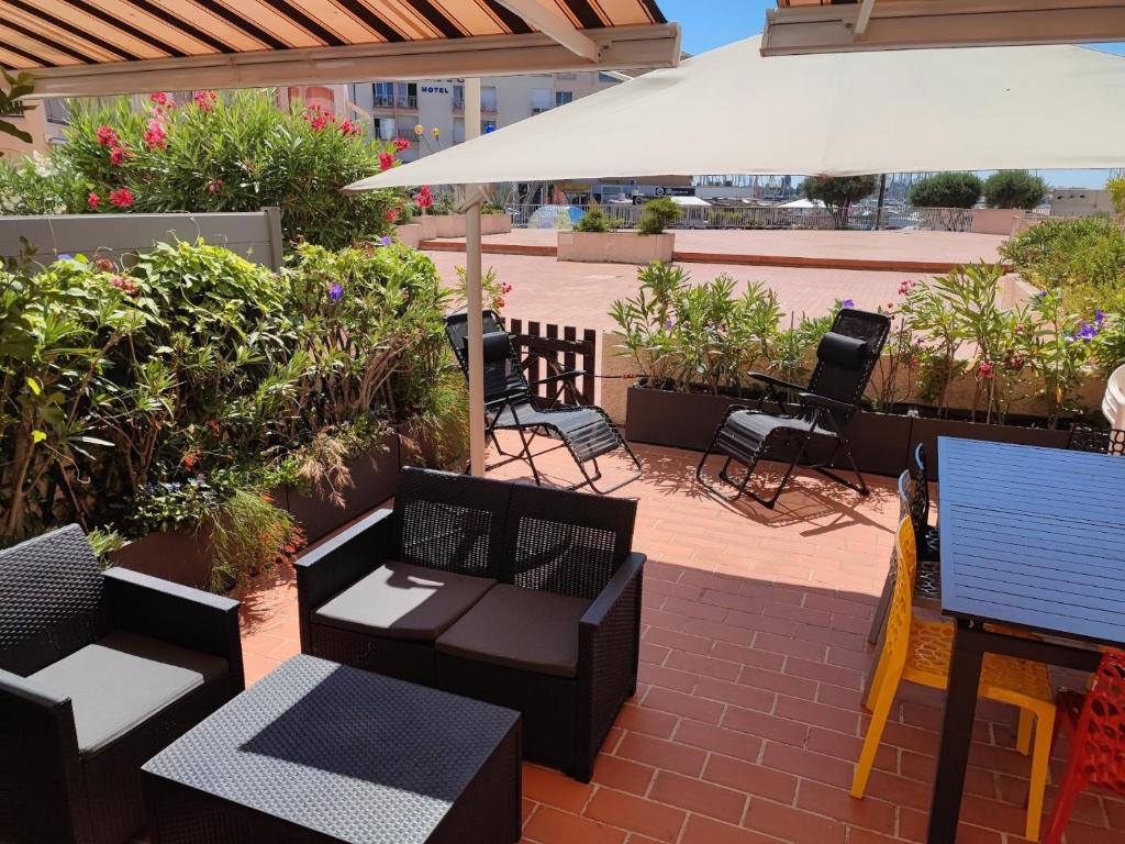 Appartement Magnifique appart 6 pers 2 chambres CLIMATISÉ avec terrasse aménagée 37m2 Avenue des Sergents 34300 Le Cap d\'Agde