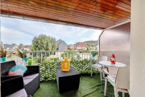 Magnifique appart avec terrasse équipée et wifi gratuit