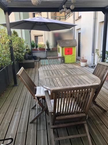 Magnifique appart + terrasse de 35m²