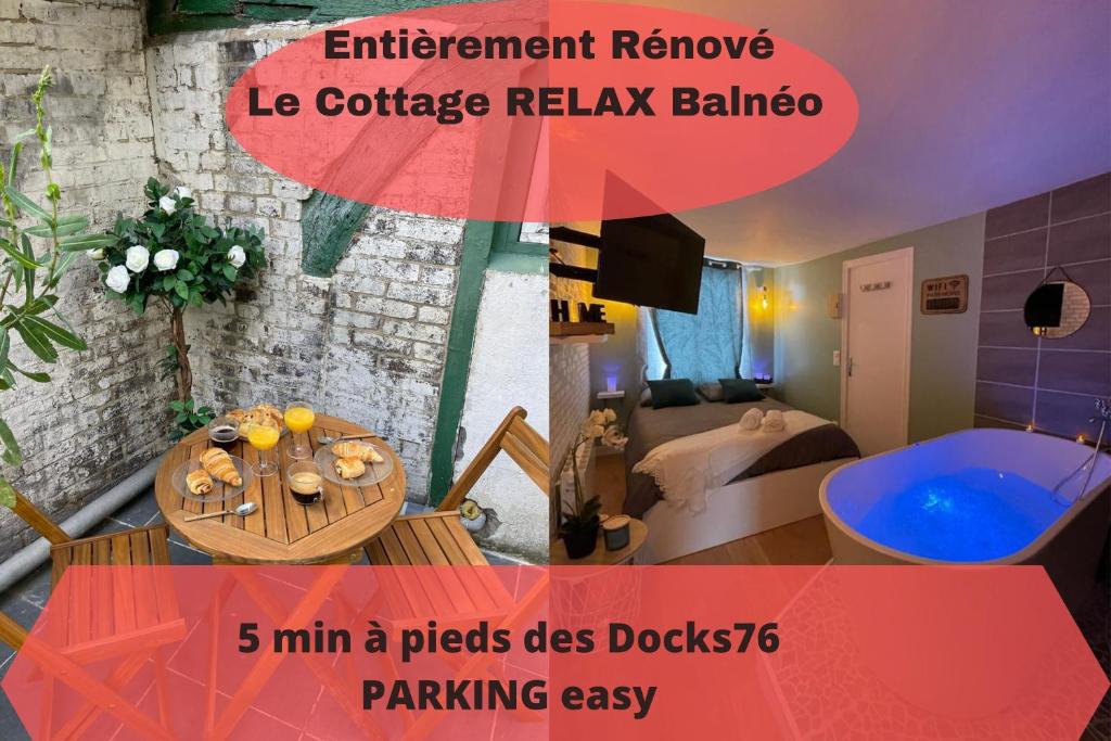 Appartement Magnifique appartement le Cottage Relax Balnéo 308 Boulevard Jean Jaurès 76000 Rouen