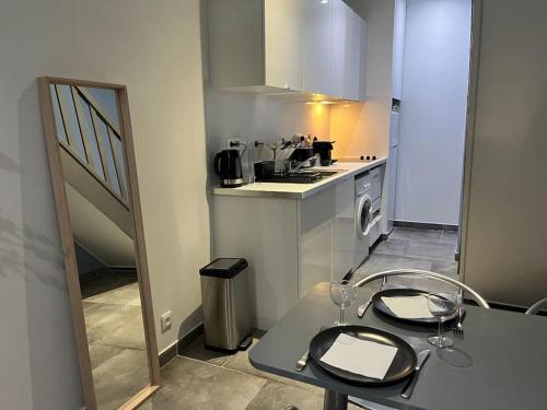 Magnifique duplex central à 2 min de la gare.