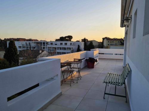 Magnifique duplex dernier étage, grande terrasse