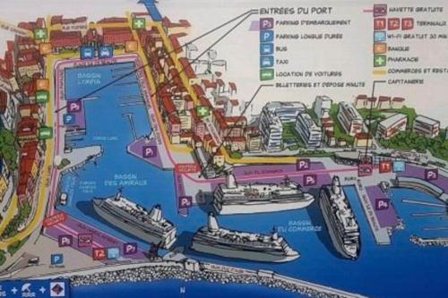 Magnifique Duplex Port de Nice