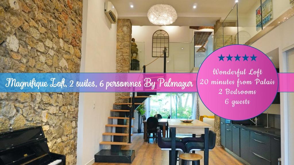 Magnifique loft, 2 suites, 6 personnes By Palmazur 5 Rue Pons, 06400 Cannes