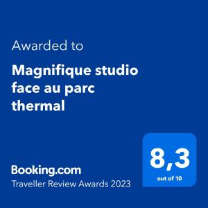 Appartement Magnifique studio face au parc thermal 5 Avenue du Turgot 74200 Thonon-les-Bains Rhône-Alpes