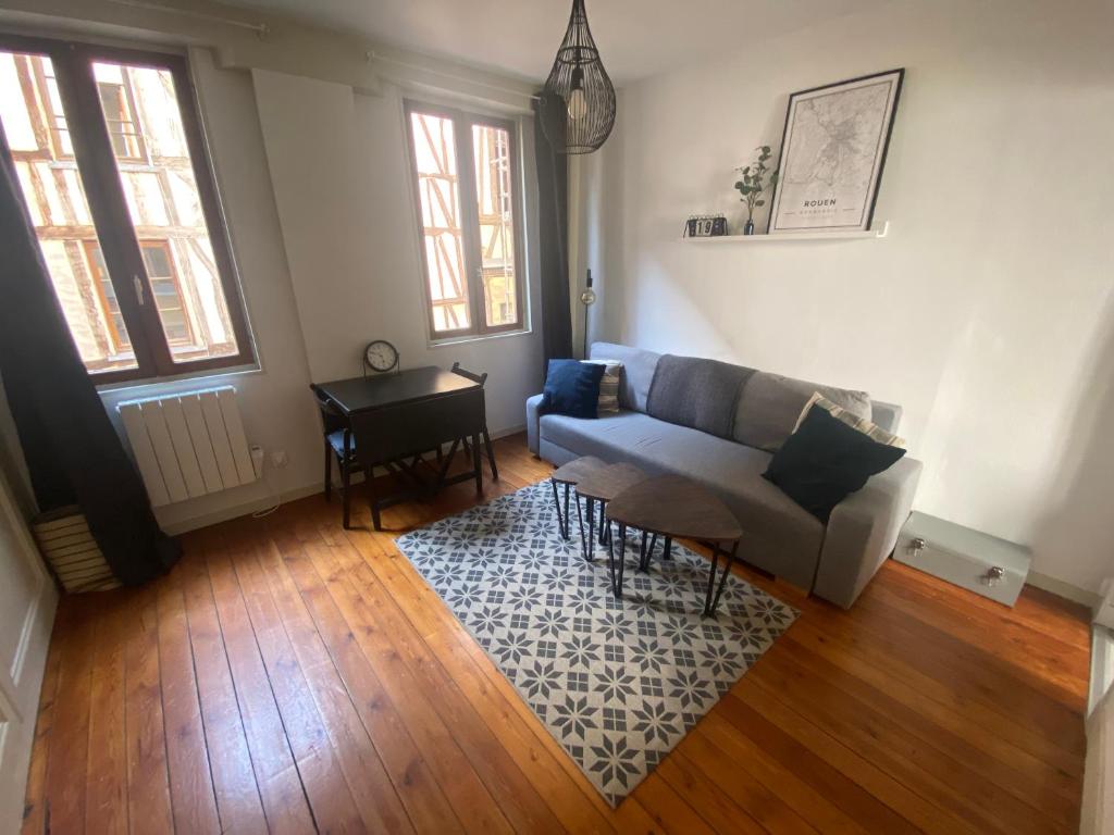 Appartement Magnifique T2 typique normand 4 Rue Saint-Nicaise 76000 Rouen