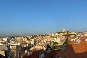 Magnifique toit terrasse au centre de Marseille avec vue sur la mer