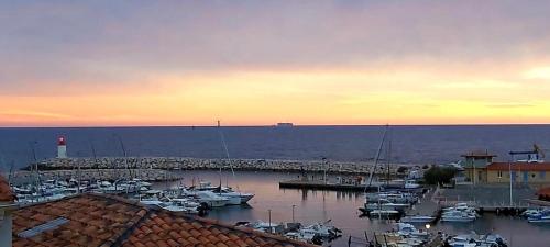 Magnifique vue mer et port