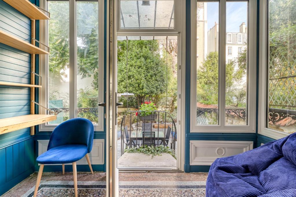 Appartement Maison 60m² avec jardin de 90m² au centre de Paris 23 Rue Lacroix 75017 Paris