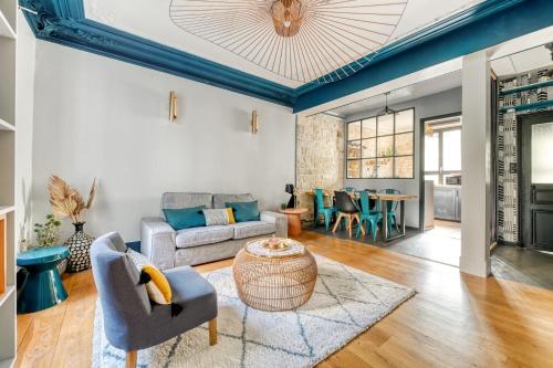 Maison 60m² avec jardin de 90m² au centre de Paris