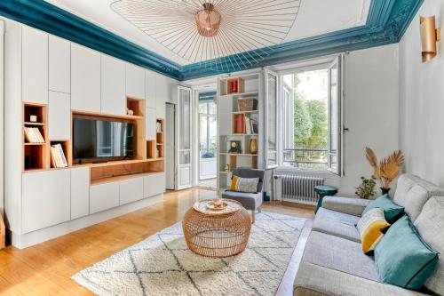Maison 60m² avec jardin de 90m² au centre de Paris
