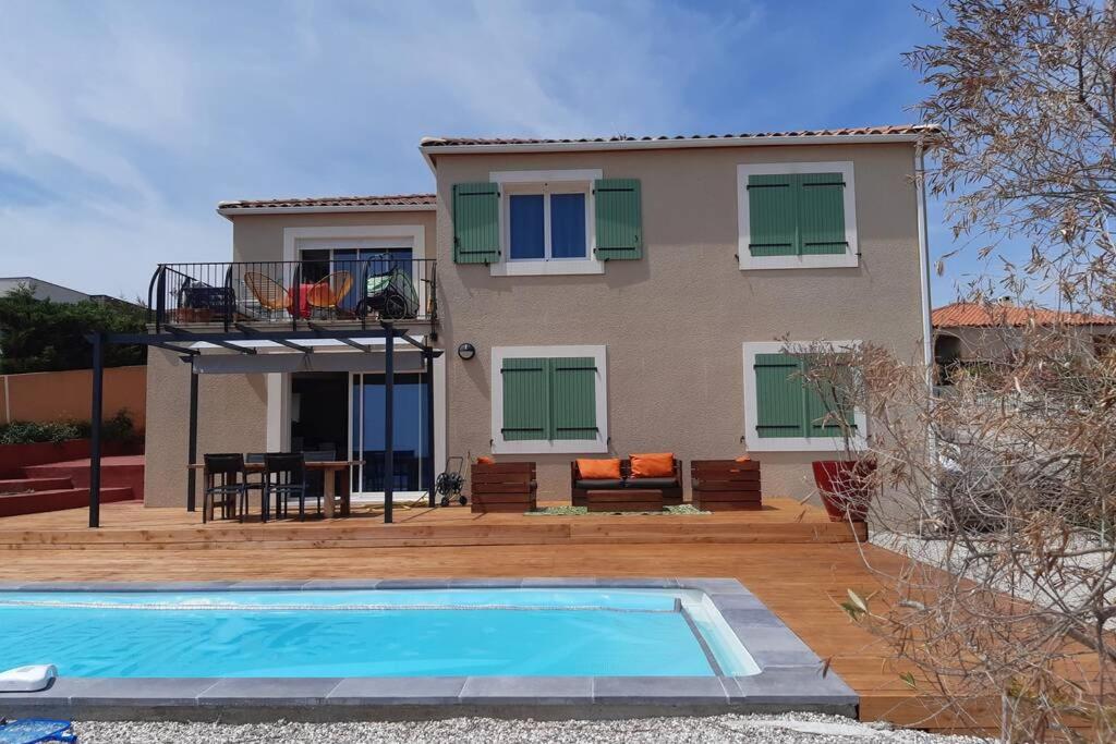 Maison avec vue sur la mer et avec piscine à Fitou 24 Rue Clos Bellevue, 11510 Fitou