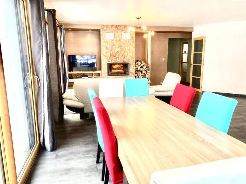 Maison chaleureuse au cœur du massif Jurassien
