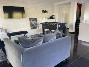 Maison de détente chaleureuse équipée d’un sauna