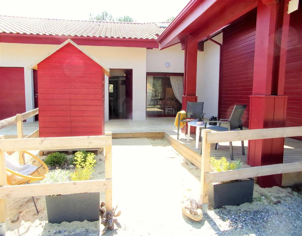 Maison duplex 4 à 6p, terrasse, Golf et Ocean 14 résidence les Embruns, 40660 Moliets-et-Maa