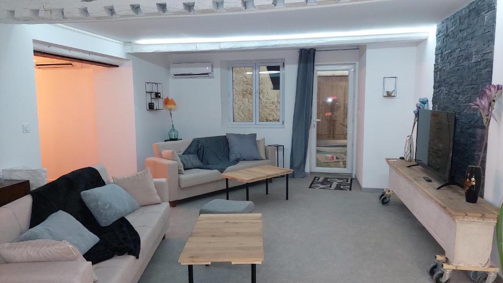 Appartement maison en pierre avec spa entre Toul et nancy 44 Rue de Nancy 54230 Maron