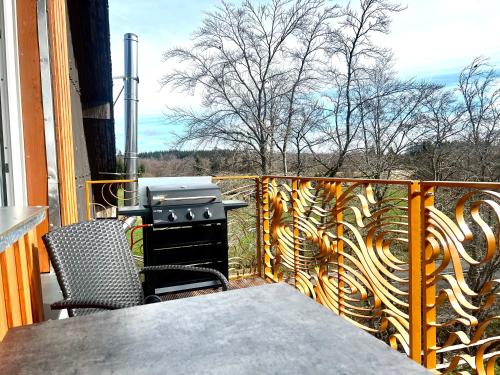 Maisonette - 2 Schlafzimmer - Wohn-Küche - Balkon - Hohes Venn - Monschau - Eifel - Hunde willkommen beim Hof Vierzehnender - Islandpferde