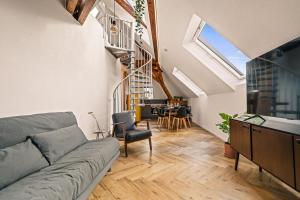 Maisonette-Wohnung mit freigelegtem Fachwerk
