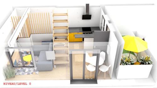 Maisonnette Le Faubourg - CENTRE VILLE, TERRASSE ET NETFLIX