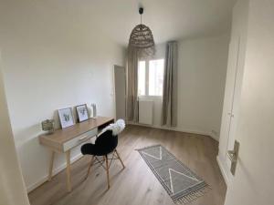Maisonnette T2 moderne en duplex avec extérieur