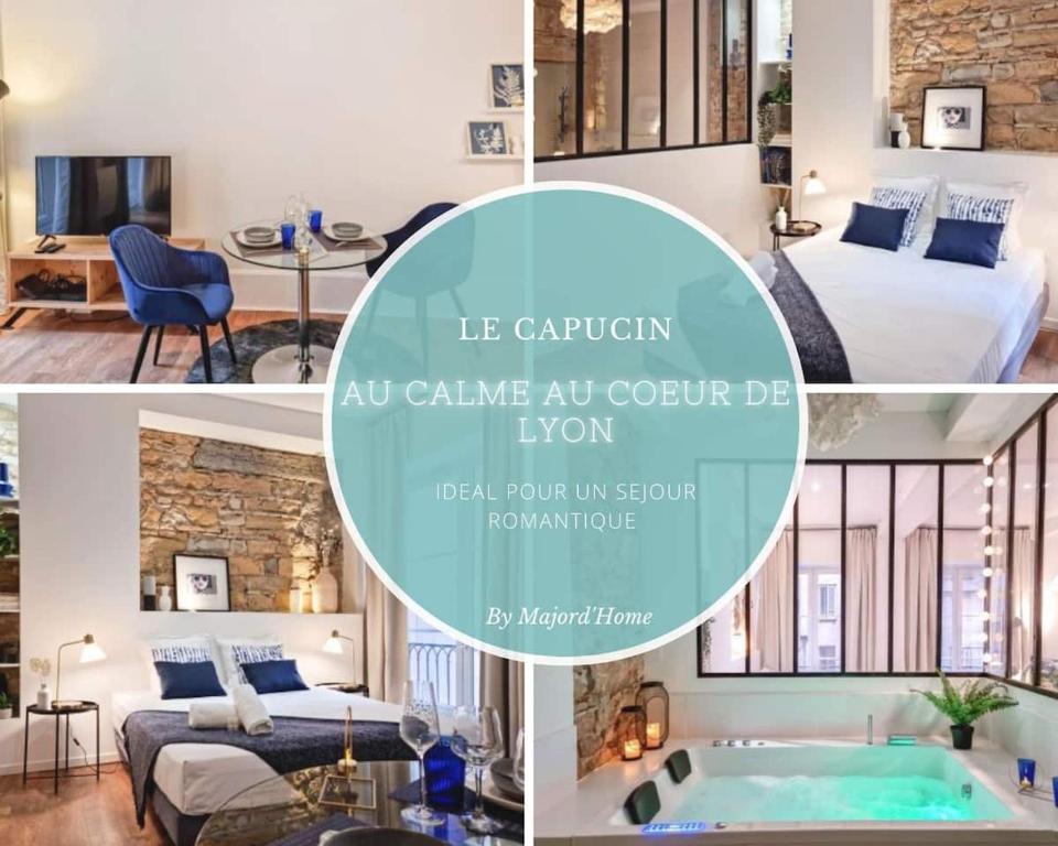 Appartement Majord'Home - Le Capucin - Balnéo - Lyon Centre 3 Rue des Capucins 69001 Lyon