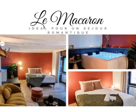 Appartement Majord'Home Spa 4*- Le Macaron -Cœur Vieille Ville 17 Rue Jean-Jacques Rousseau 74000 Annecy