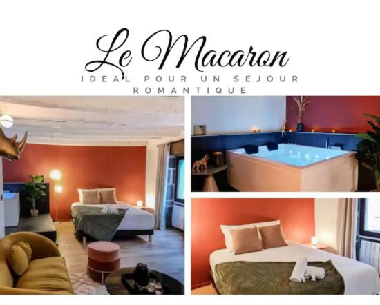 Majord'Home Spa 4*- Le Macaron -Cœur Vieille Ville 17 Rue Jean-Jacques Rousseau, 74000 Annecy